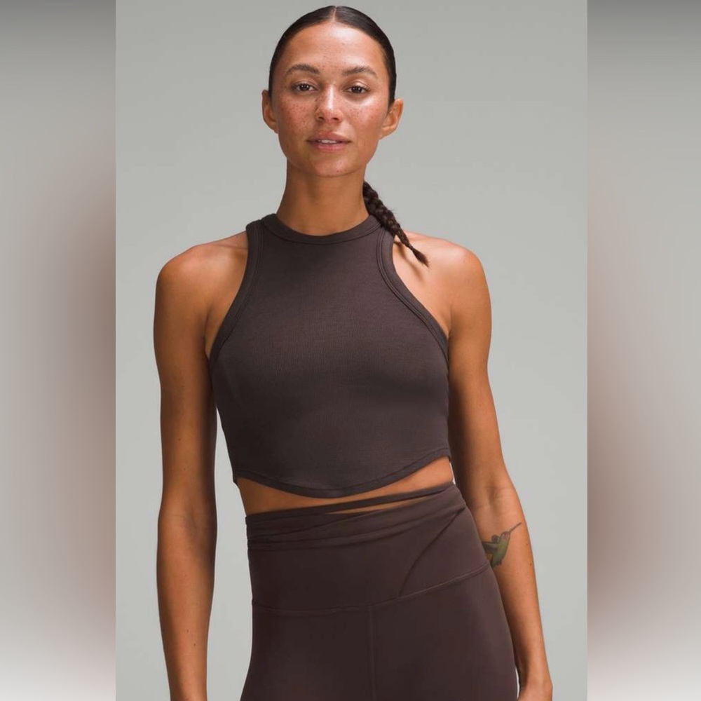 Lululemon NWT Hold Tight Cropped Tank